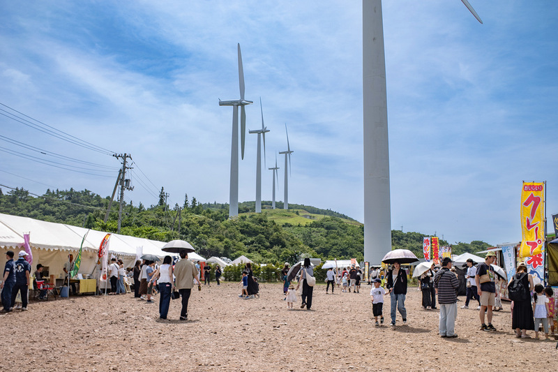 さなごうちあじさい祭りの様子