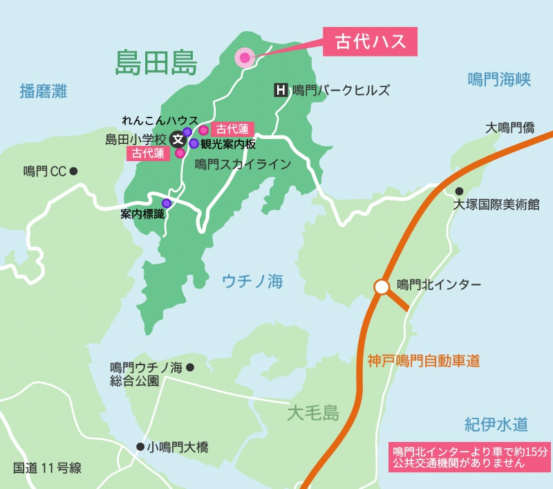 島田島地図